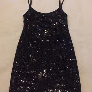 Dani Collection S, Black sequin dress